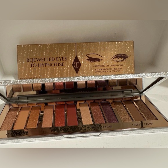 Charlotte Tilbury Bejewelled Eyeshadow Palette with Gold and Purple Hues NIB - Picture 10 of 12